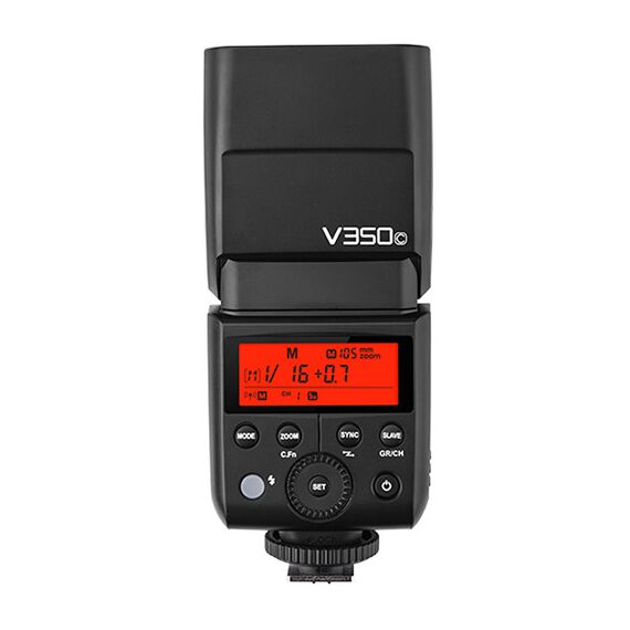 Вспышка Godox V350C для Canon, TTL-система: Canon