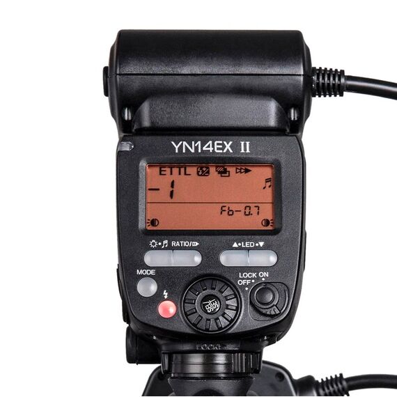 Кольцевая макровспышка Yongnuo YN-14EX II для Canon, изображение 4 Кольцевая макровспышка Yongnuo YN-14EX II для Canon, изображение 4