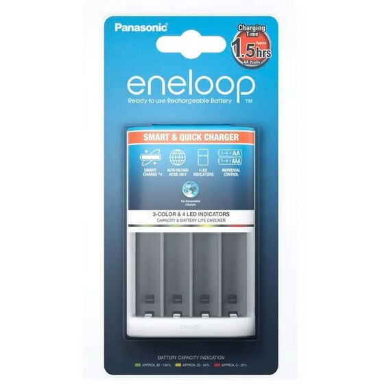 Зарядное устройство Panasonic BQ-CC55E Smart & Quick Charger