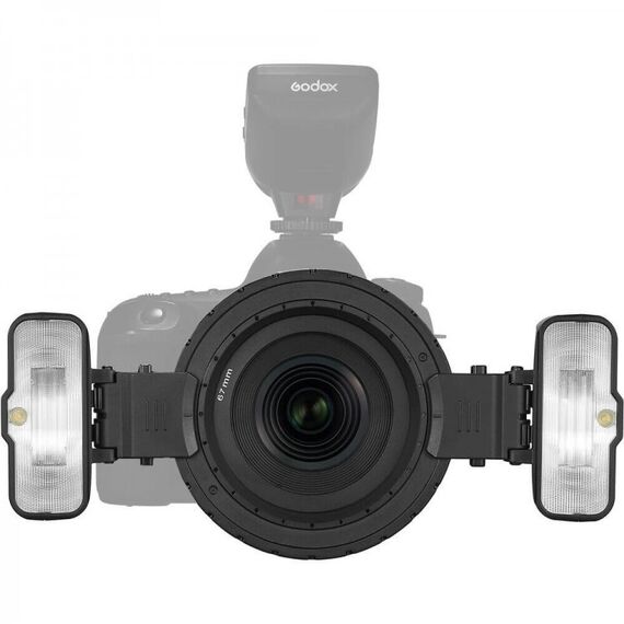 Godox MF12-K2 KIT комплект спалахів для макрозйомки, зображення 2 Godox MF12-K2 KIT комплект спалахів для макрозйомки, зображення 2