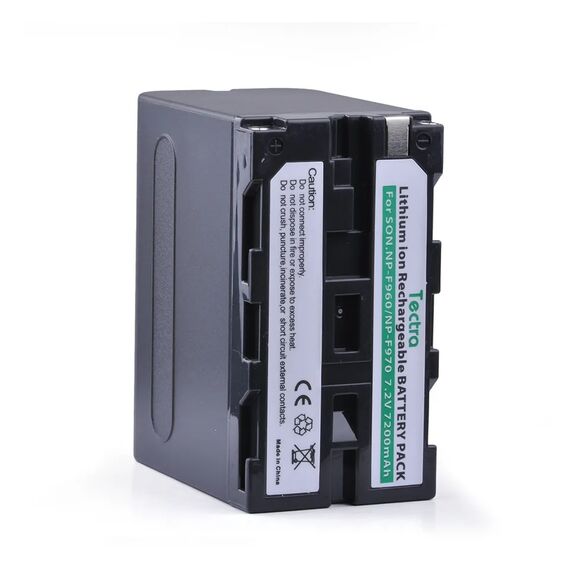 Аккумулятор Tectra NP-F960 / F970 (7200 mAh) для LED панелей Yongnuo